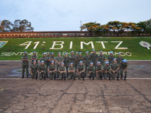 2016 - Dez - Retorno de militares do BRABAT/24 por término de missão