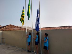2019 - Ago - Hasteamento da Bandeira Nacional